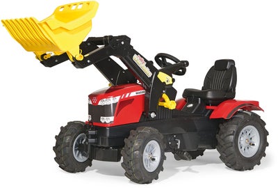 Rolly Toys Farmtrac MF Pedaltraktor, Rød