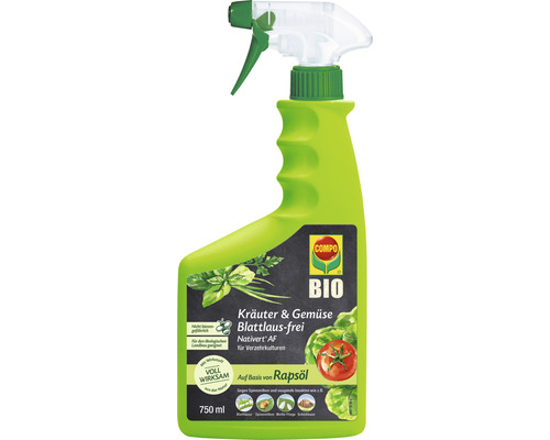 Kruiden & Groenten Bladluisvrije COMPO Nativert® 750 ml Gebruiksklare pompspray