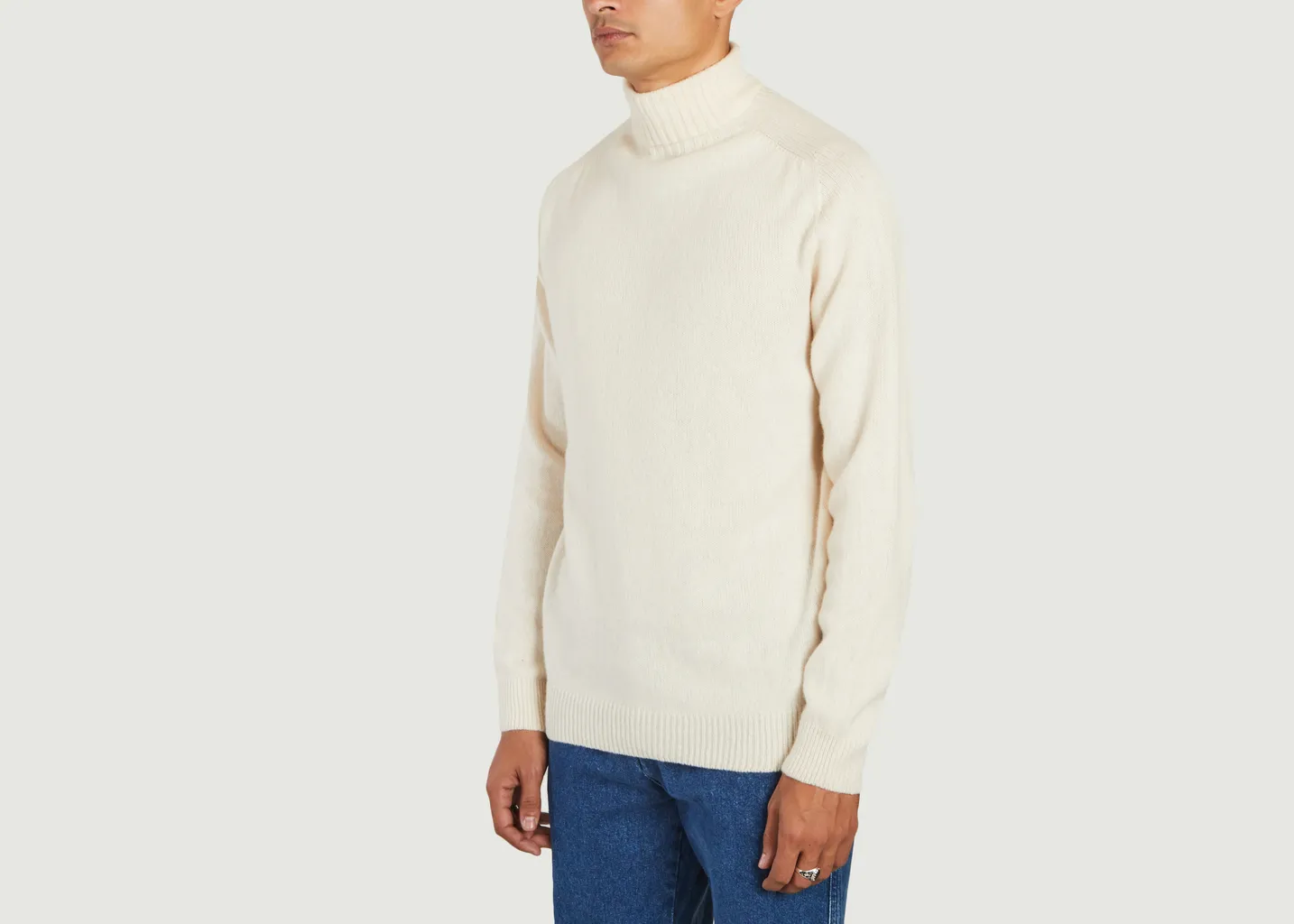 Pullover à Col Roulé Sunspel