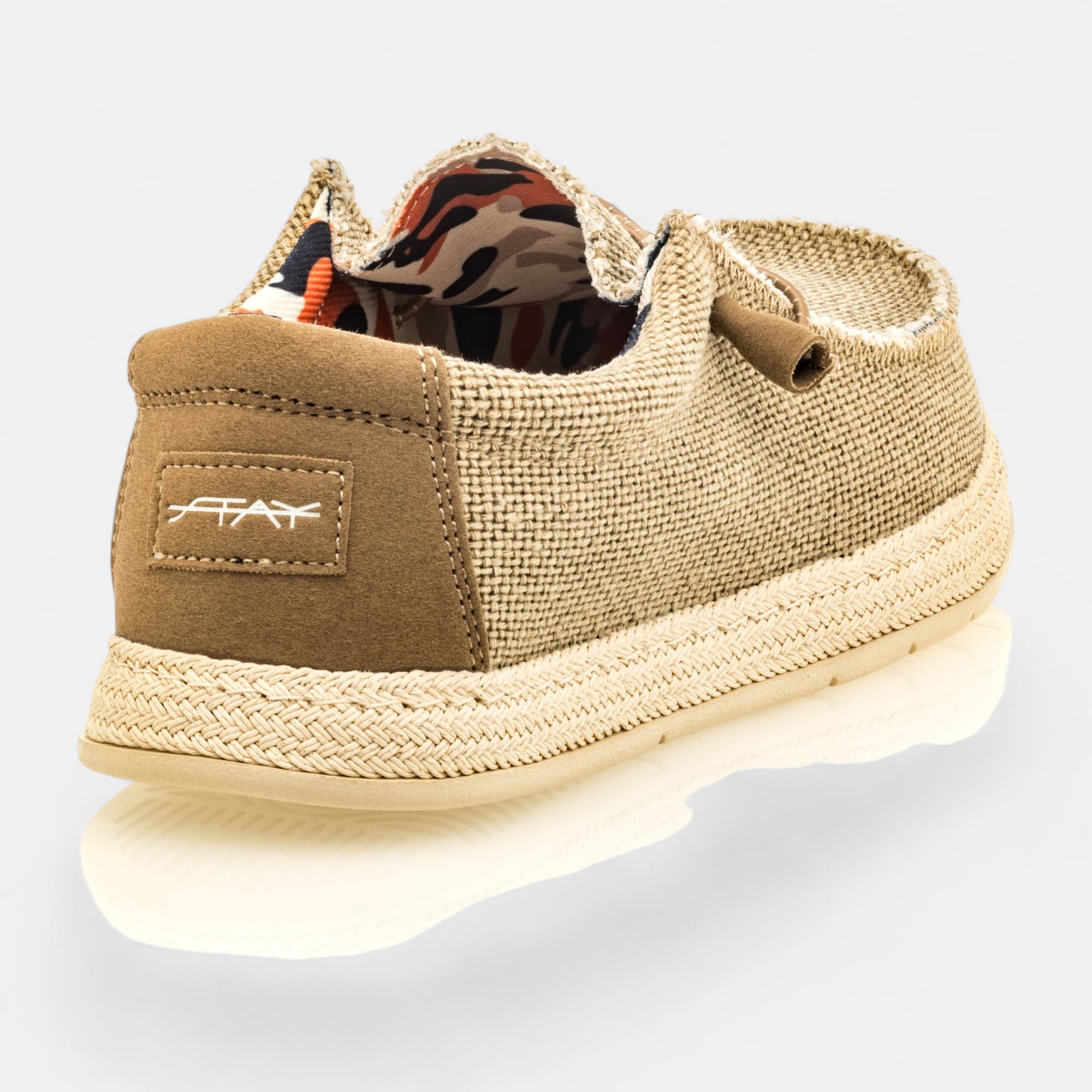 Baskets en toile Homme beige