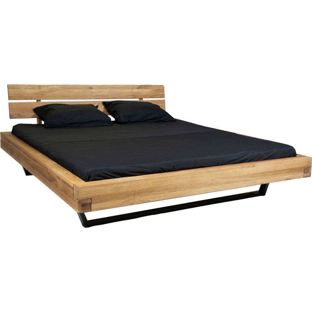 Boxxx Balkenbett Holz Eiche massiv