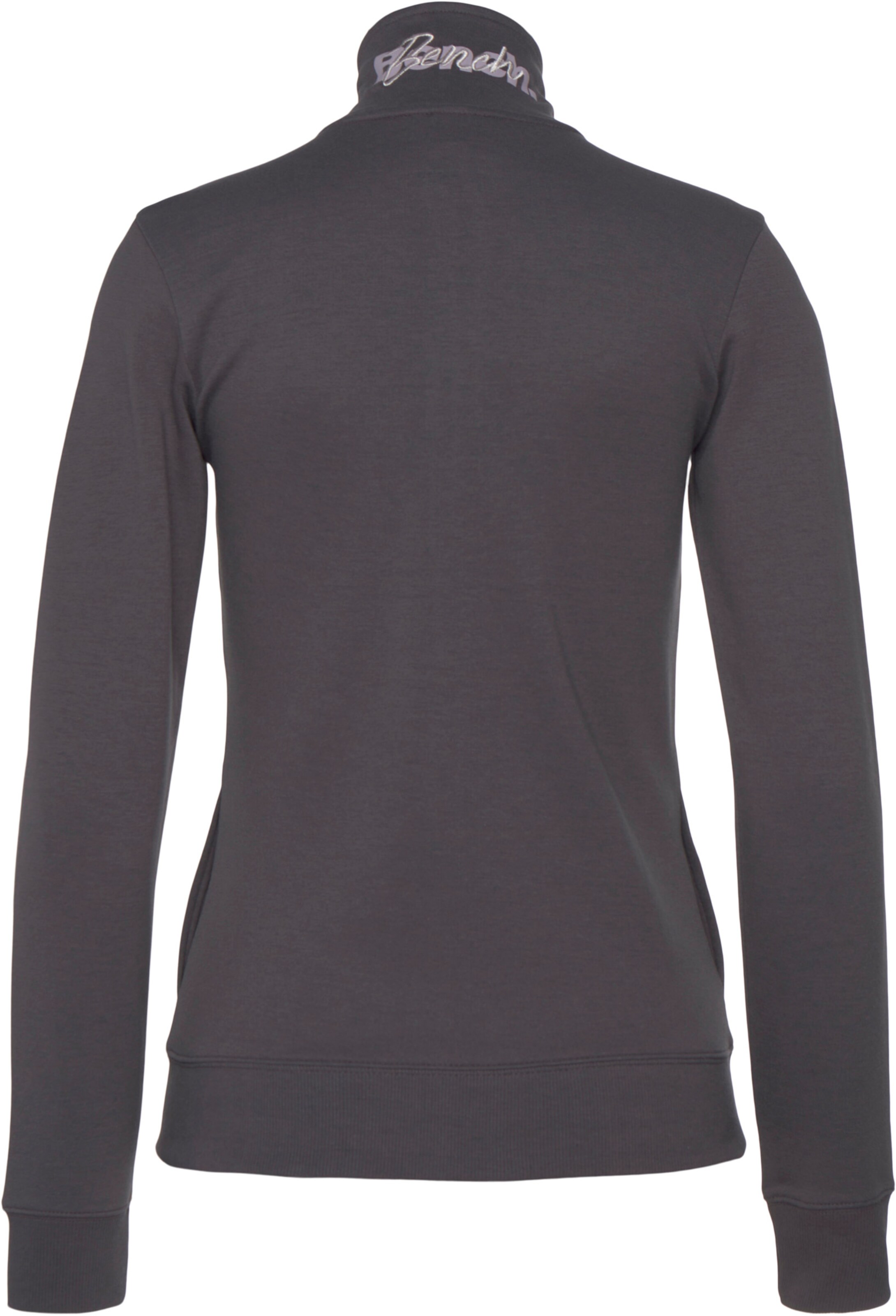 Sweatjacke in stone