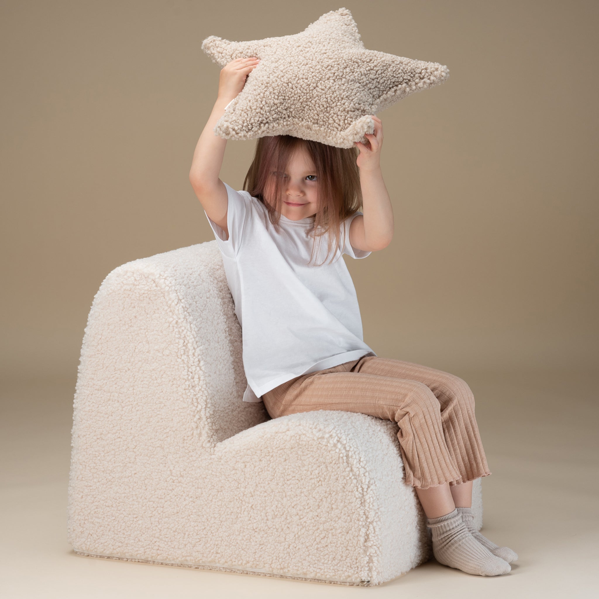 Wigiwama Sessel Cloud Cream White