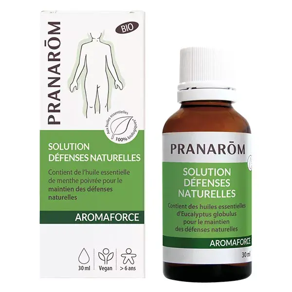 Pranarom Aromaforce Solução de Defesa Natural Orgânica 30ml