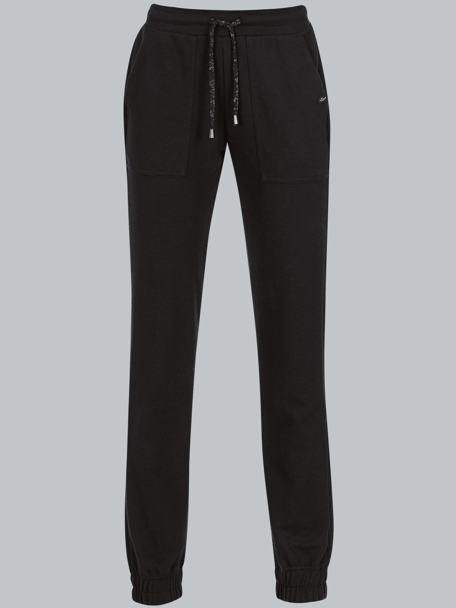 Bequeme Jogginghose mit großen Taschen Schwarz