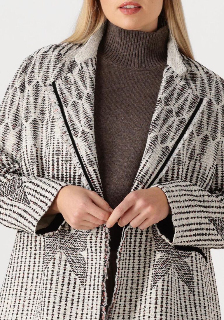 multi forte forte blazer jacquard libelle overjacket