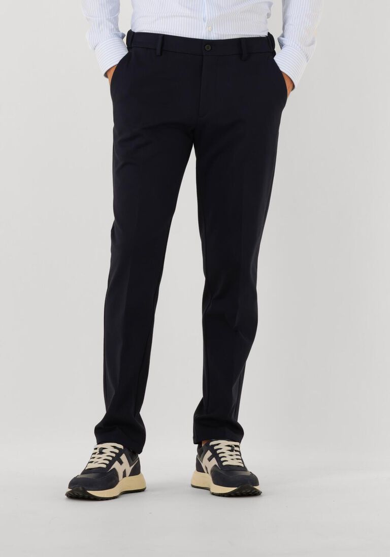 donkerblauwe berwich pantalon morello elax