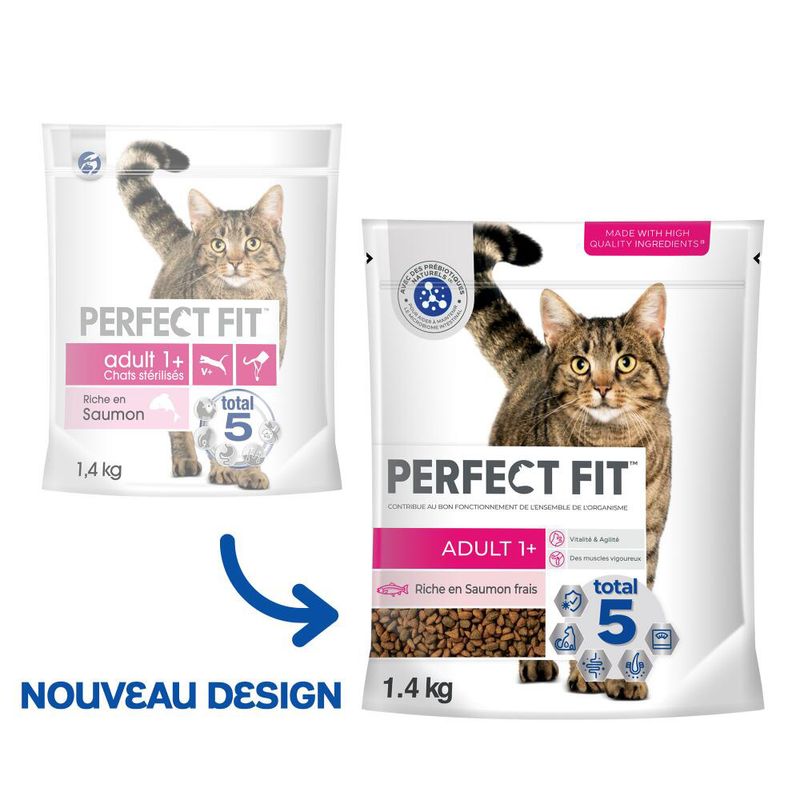 Perfect Fit Sterilisé Adult 1+ Riche en bœuf