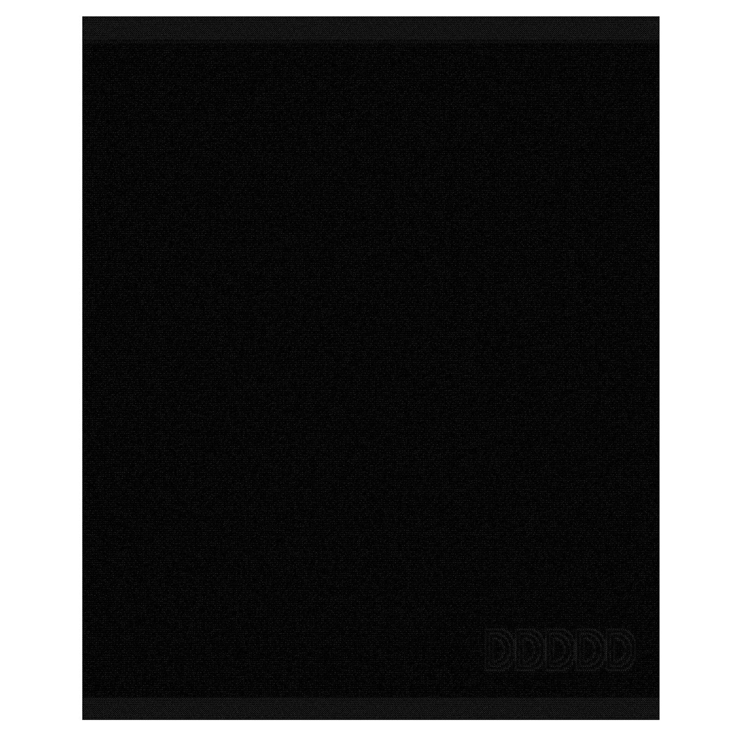 DDDDD keukendoek Logo - 50x55 cm - Black - 6 stuks