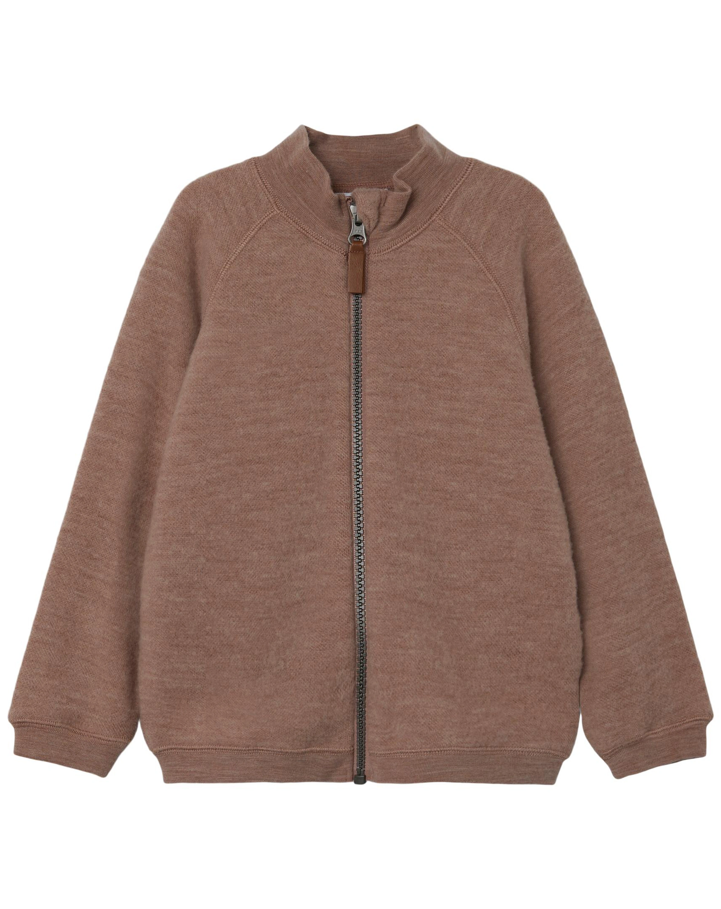 Woll-Strickjacke NMFWMINO in roebuck