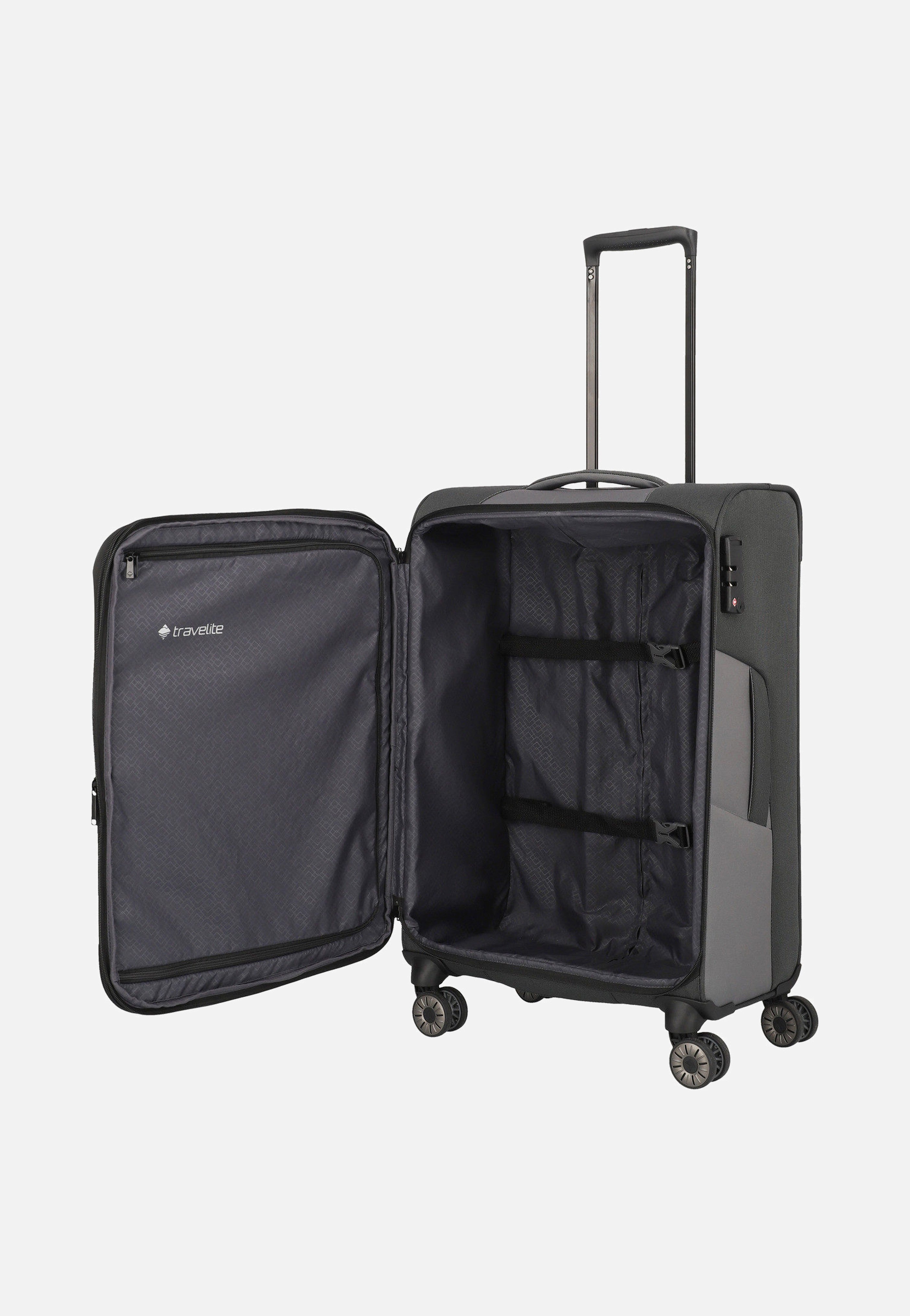 Viia 4w Trolley M Schiefer - Koffer