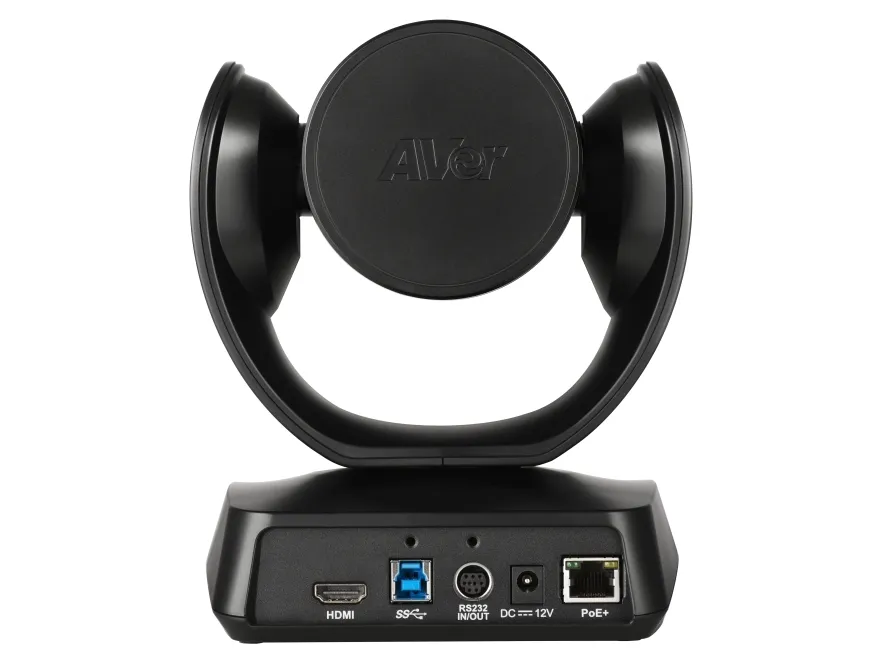 AVer CAM520 Pro3 - Konferencekamera - PTZ - farve - 8 MP - 1920 x 1080 - motoriseret - LAN - USB 3.1 Gen 1 - MJPEG, YUV, YUV2, H.264 - DC 12 V / PoE Plus