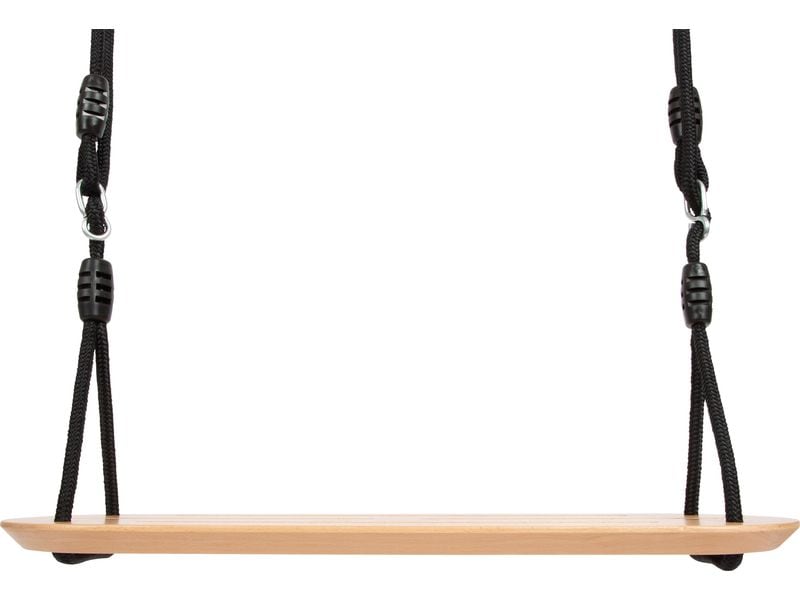 small foot Brettschaukel XL «Black Line» Witterungsbeständige Schaukel für Gross und Klein