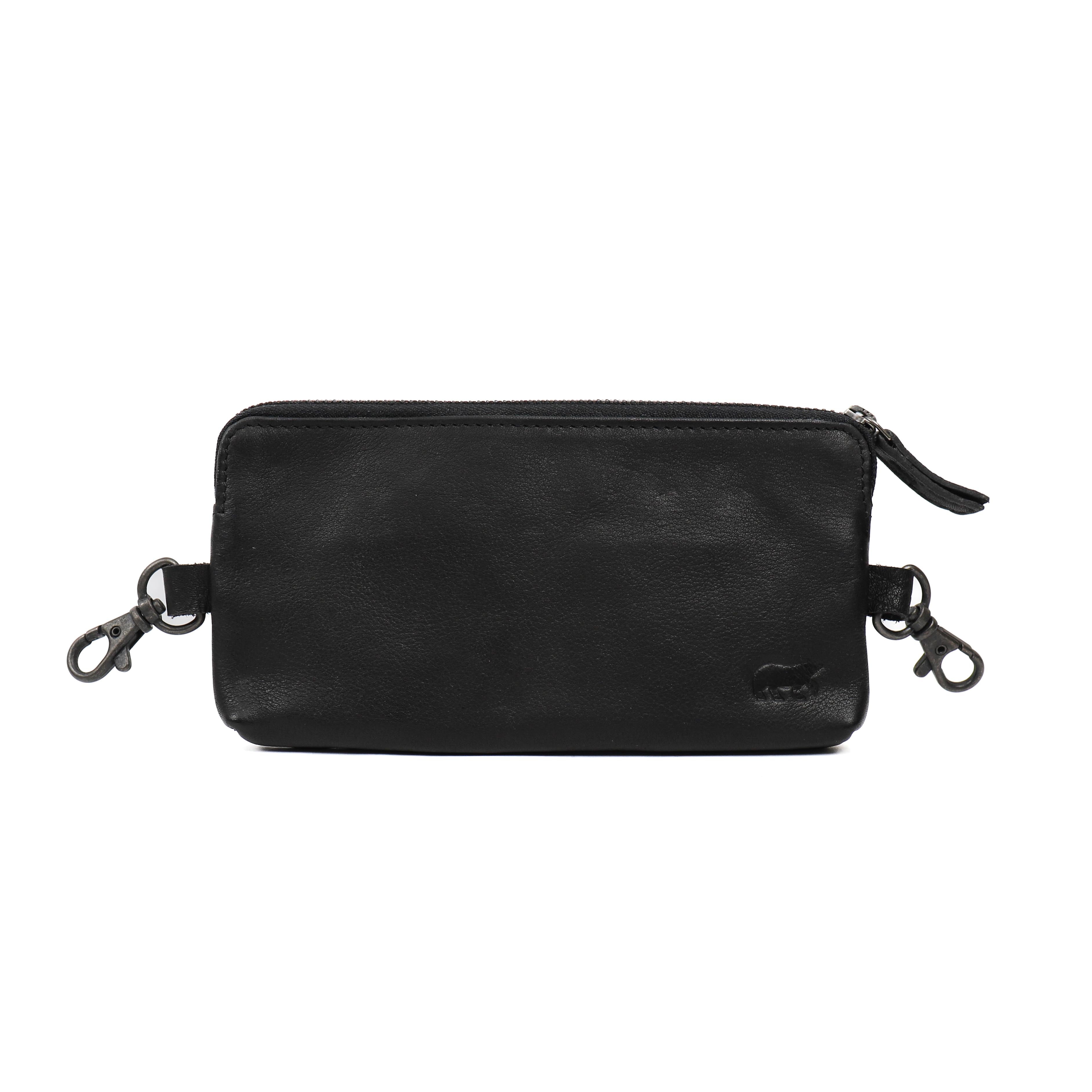 Riemtasje/etui 'Pierre' zwart Black