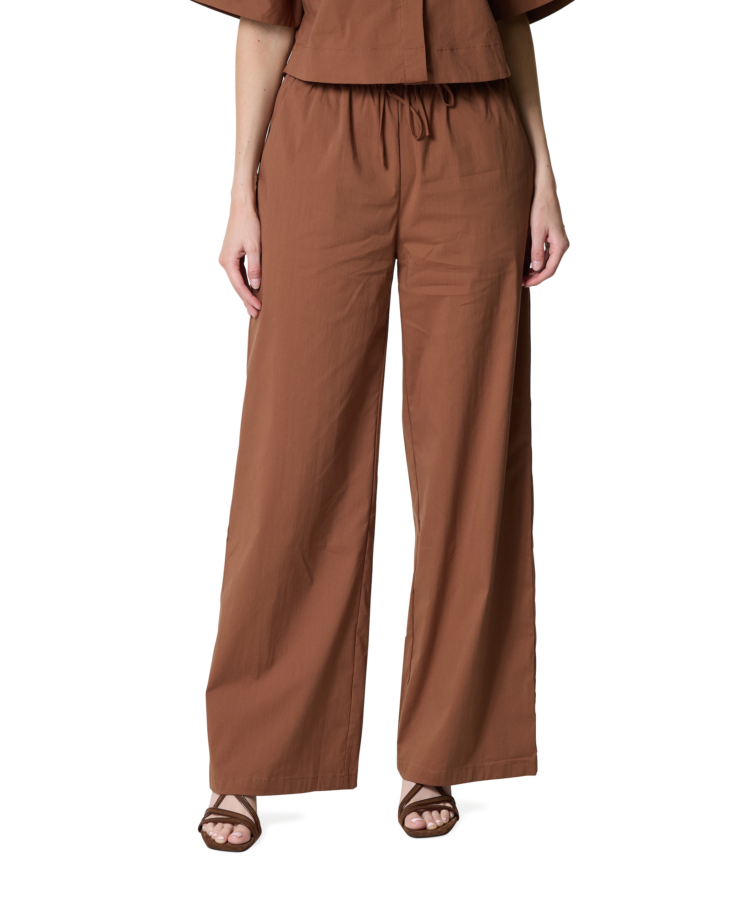 Co'Couture ElaraCC  LL Pant dames broek bruin