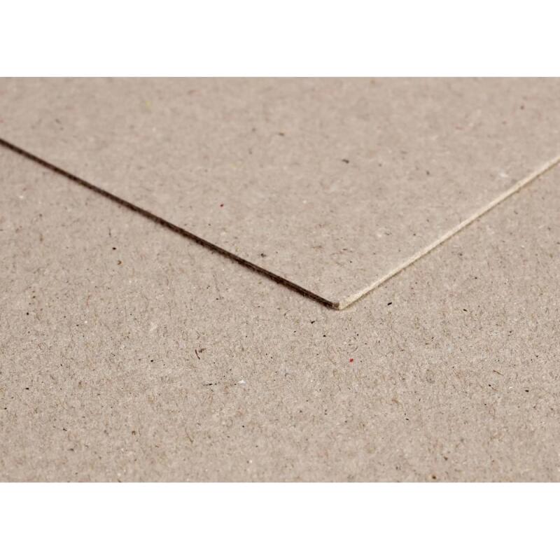 Carton Gris 1,0mm 10F 80x120cm 600g - Gris