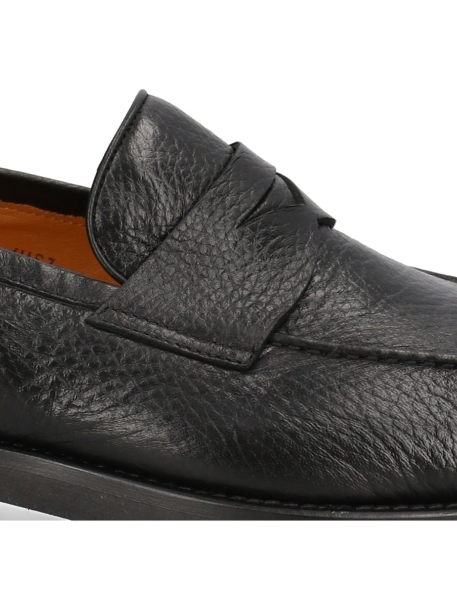 Glattleder Slipper Klassisch