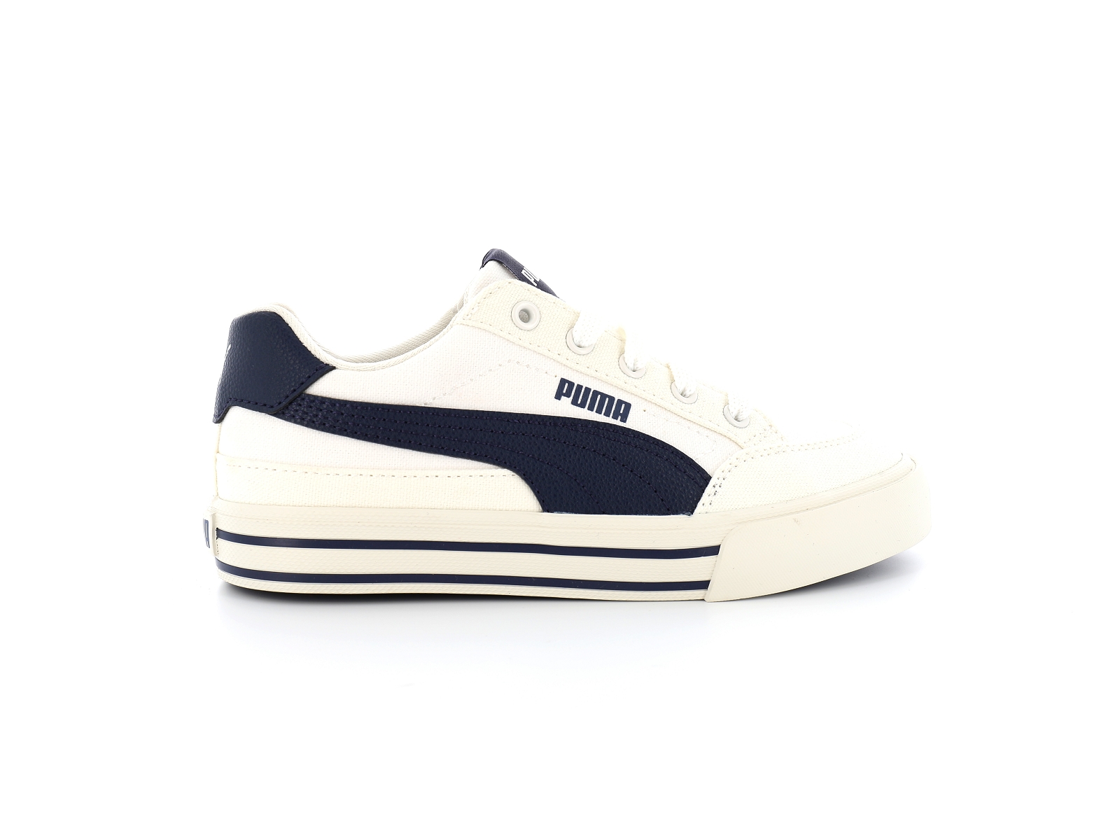 Puma-396559 Matières combinées Ecru marine