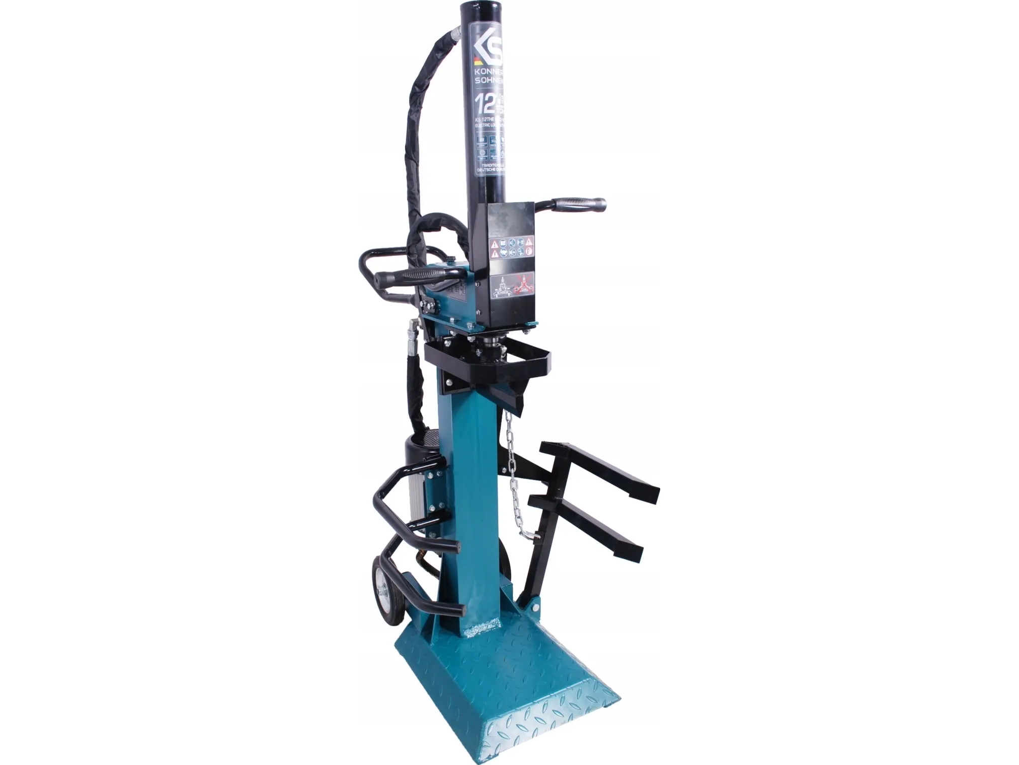 KÖNNER & SÖHNEN VERTICAL ELECTRIC LOG SPLITTER KS 12THE V 65/40   PROTECTIVE HELMET