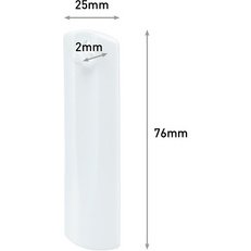 3M  Crochet pour accroche de tableau dentée, blanc