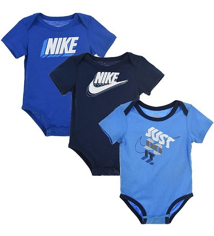 Nike Bodyer k/æ - Blåck - 3-Pak - University Blue