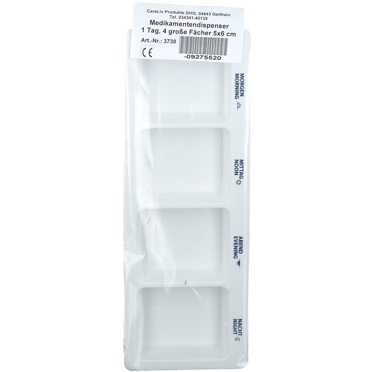 Medikamentendispenser für 1 Tag