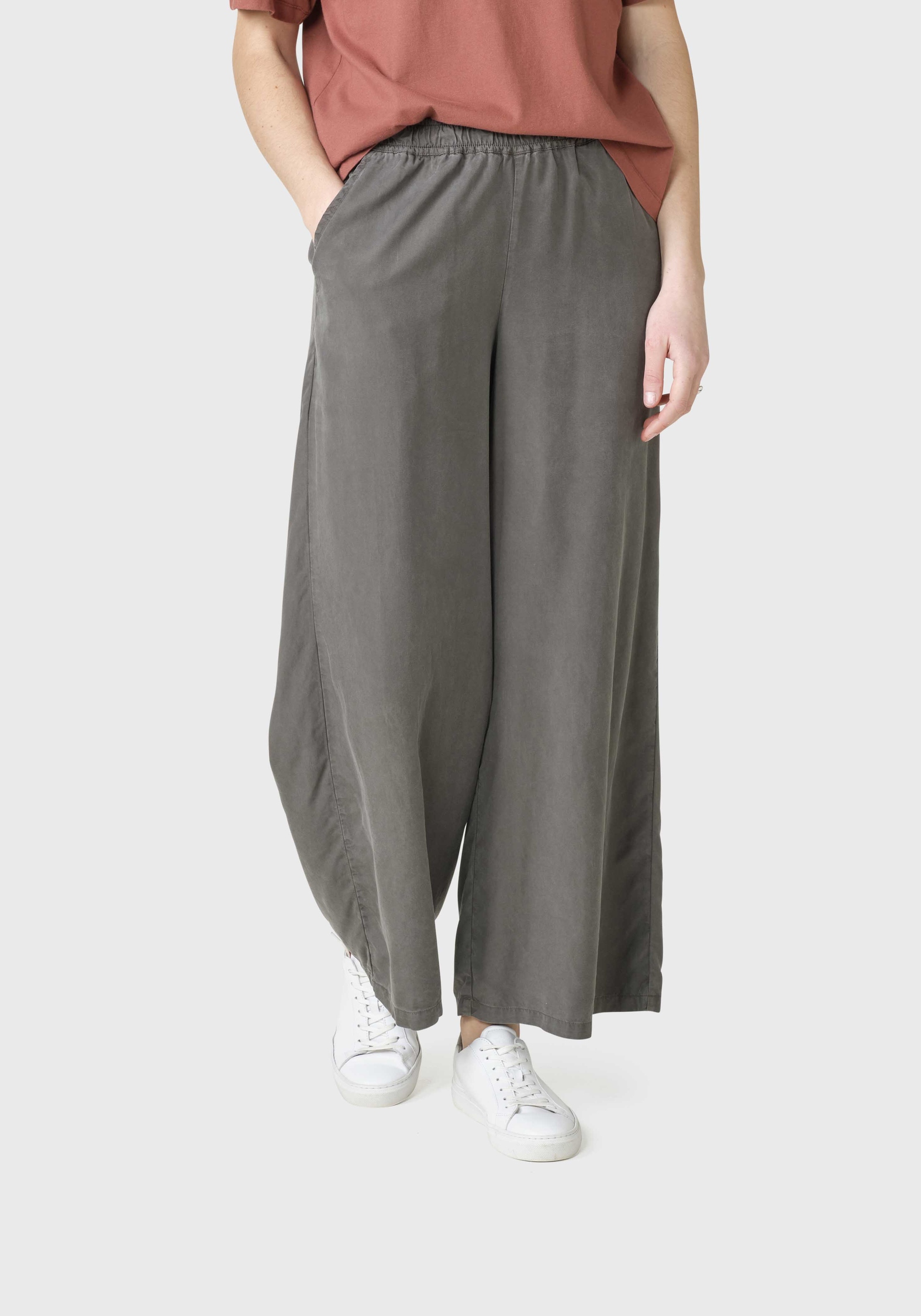 Klitmøller Collective Hose Kaja Lyocell Pants Taupe