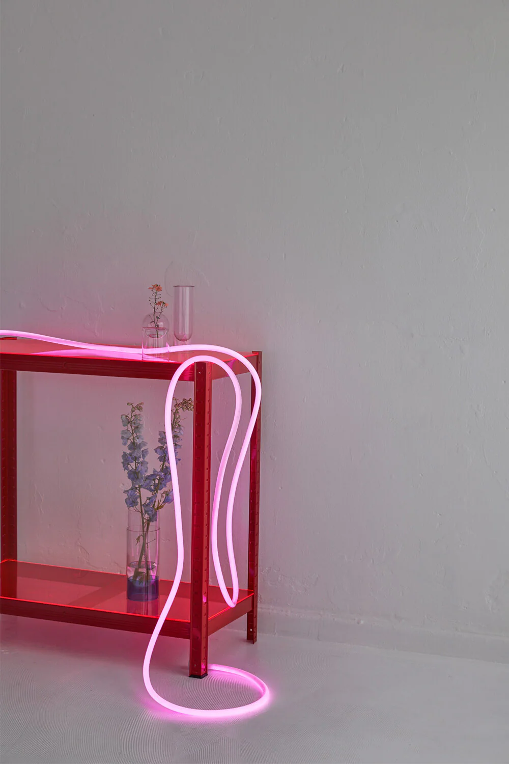 Studio About  Flex tube lyskæde, pink - 5 meter