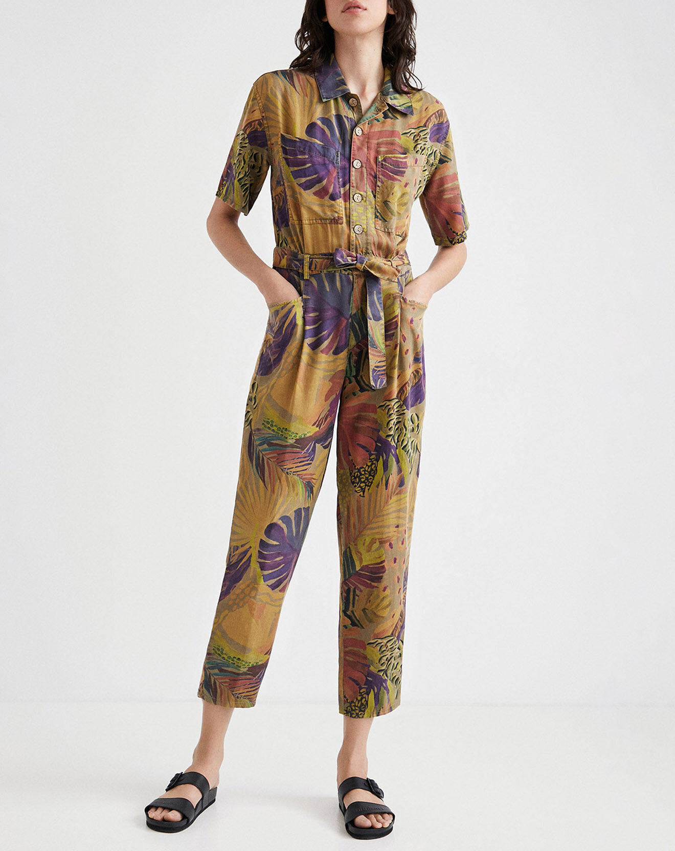 Desigual Combinaison Angelina vert kaki
