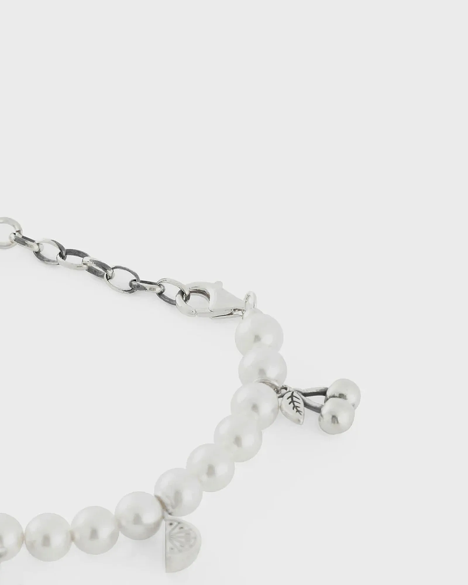 Serge DeNimes Pearl Charm Bracelet