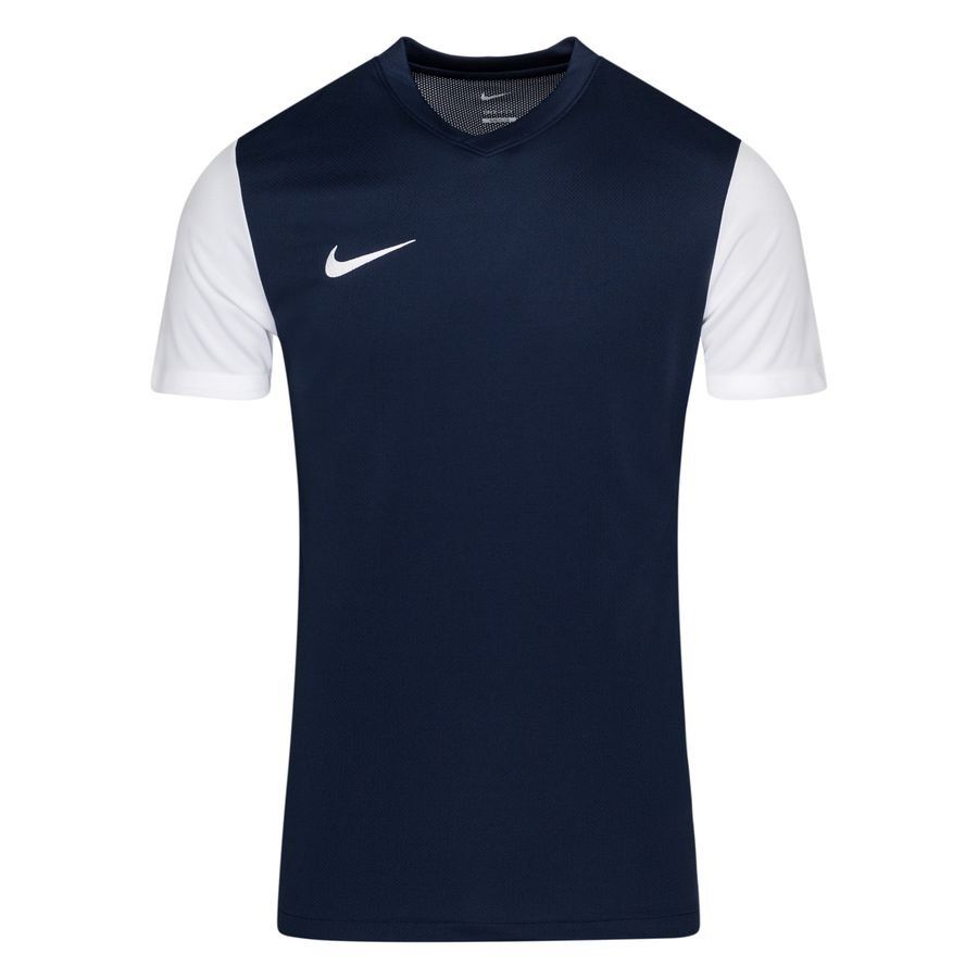 Nike Maillot Tiempo Premier II - Bleu Marine/Blanc