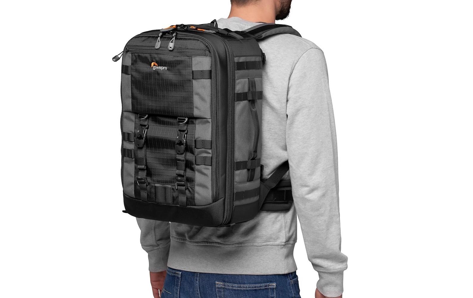 Fotorucksack Pro Trekker BP 350 AW II (GRL)<br>Profi-Fotografenrucksack, der die Ausrüstung im Handgepäckformat organisieren und schützen kann