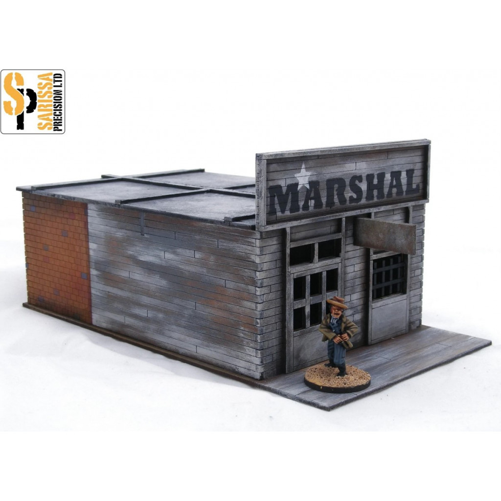 Old West Sheriff's Office with Cells