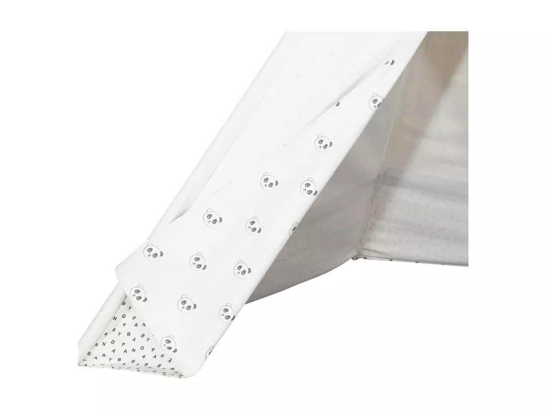 Tipi en toile en coton blanc