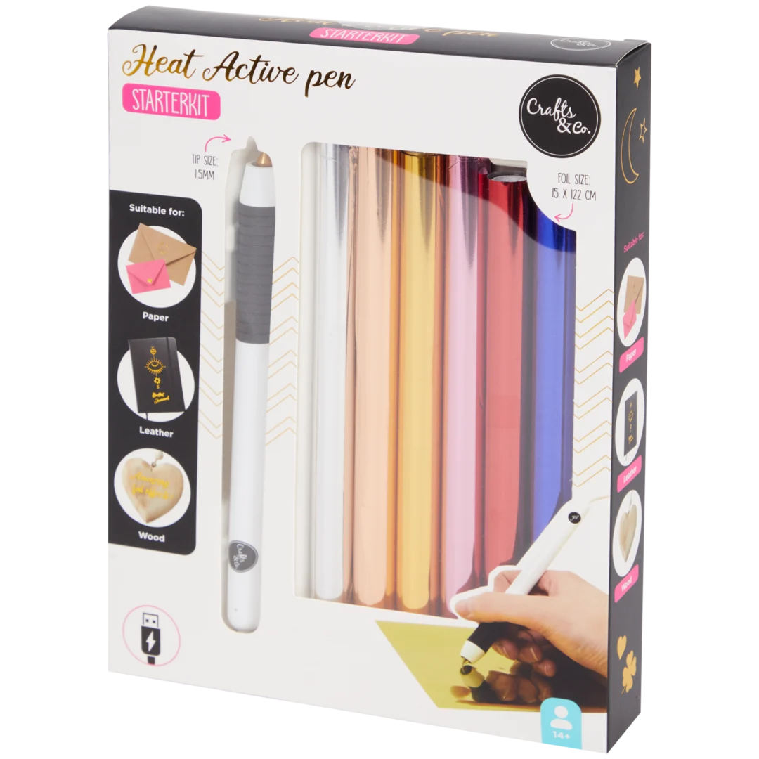Crafts & Co hittepen starterkit 1,5 mm tip