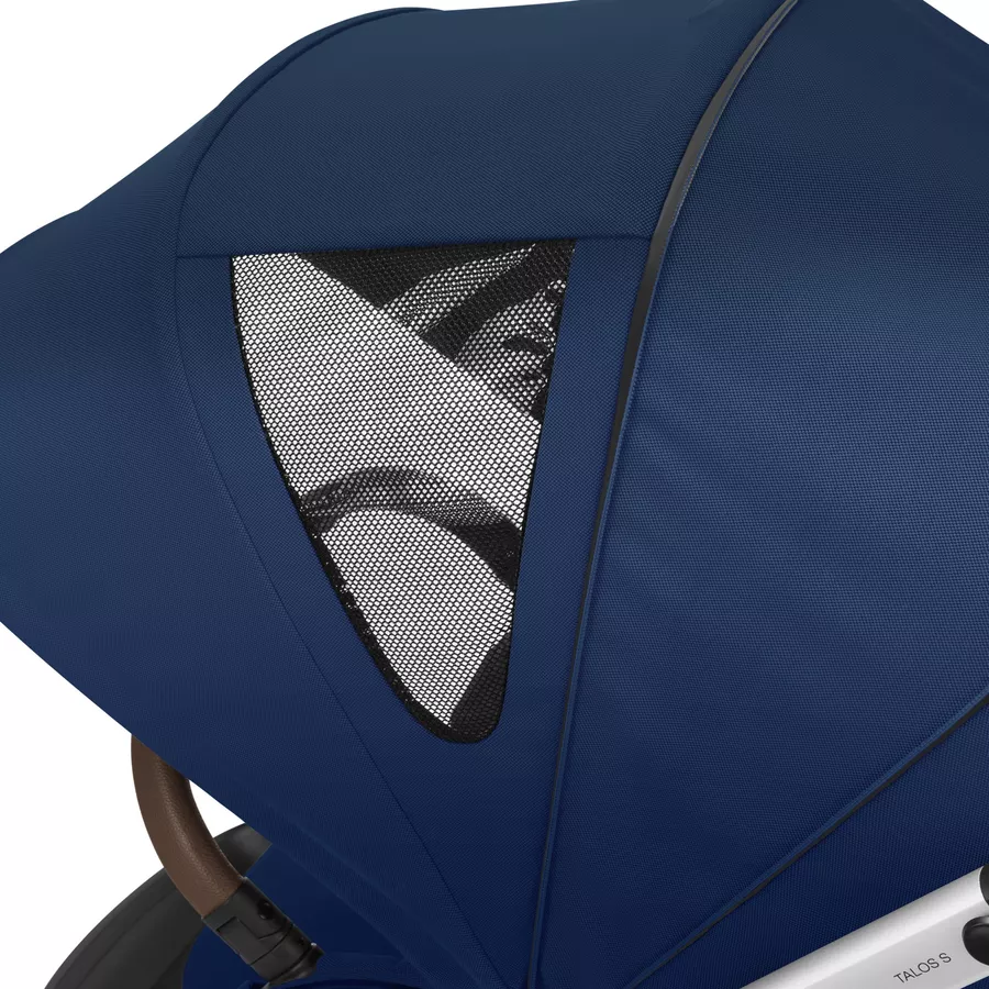 cybex GOLD Kinderwagen Talos S Lux Silver Navy Blue