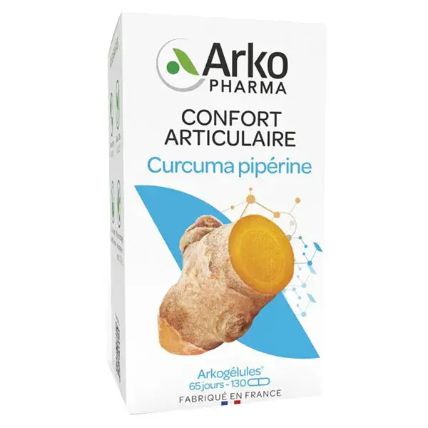 Arkopharma Arkogélules Cúrcuma Piperina 130 cápsulas