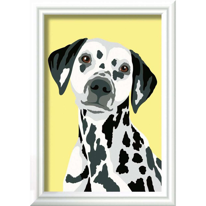 Malen nach Zahlen - Niedlicher Hund