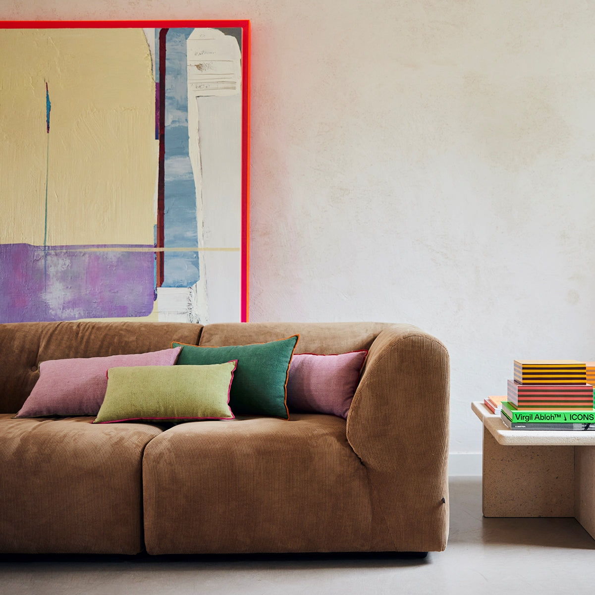 HKliving Days In The City Schilderij