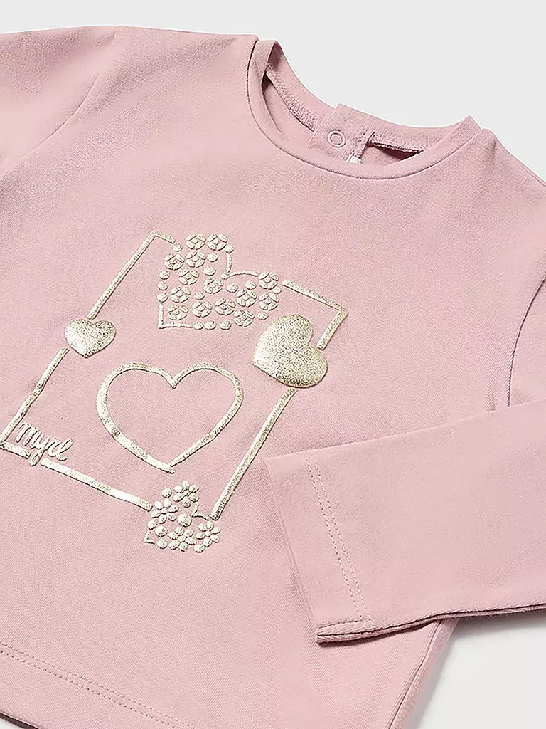 MAYORAL Baby Langarmshirt  rosa