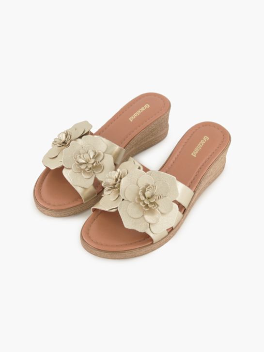 Graceland Pantolette beige