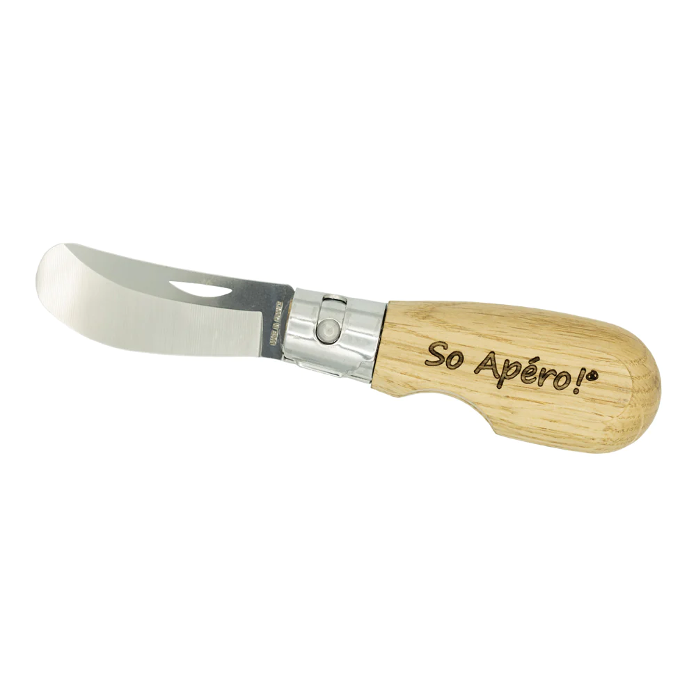 Tartineur avec manche en bois d'olivier Roger Orfèvre