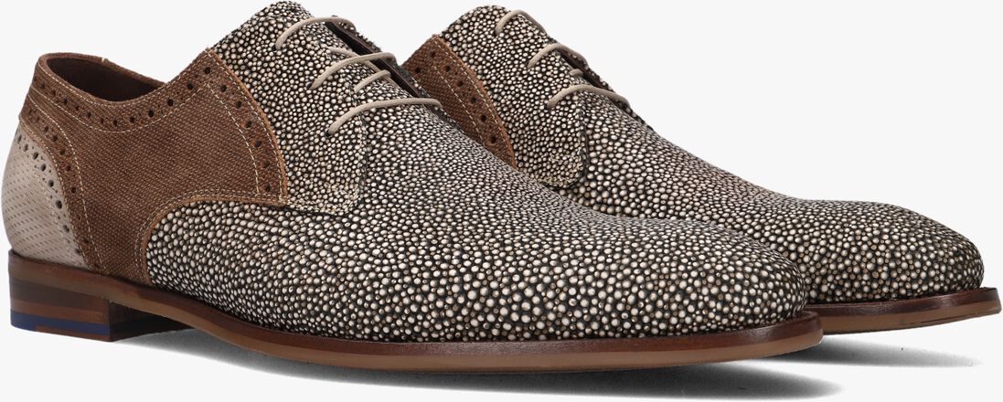 FLORIS VAN BOMMEL groene floris van bommel nette schoenen sfm-30361