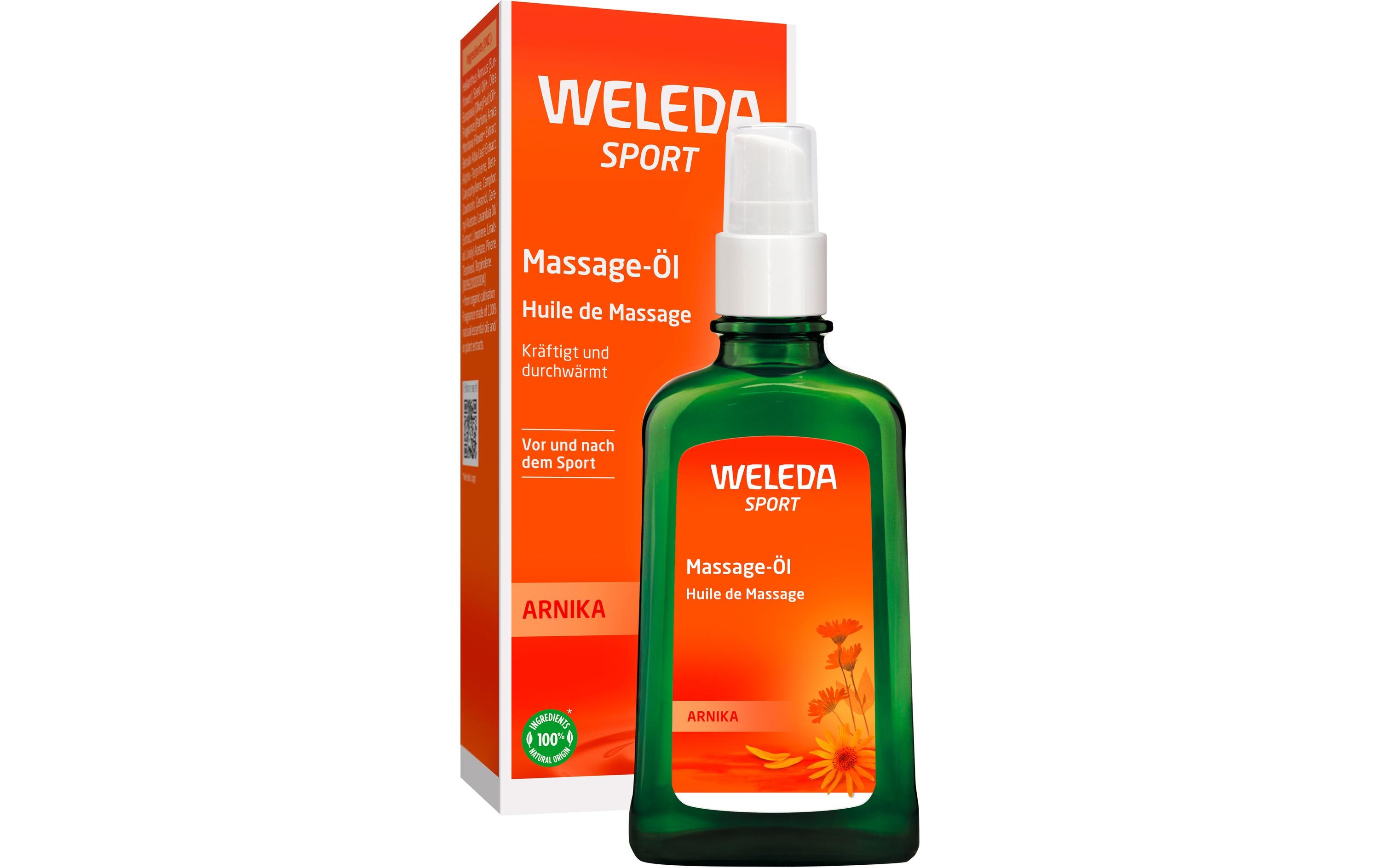Massageöl Sport Arnika 100 mlMassage-Einreibemittel