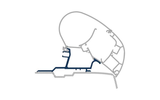 Dometic PR-Adapt Adapter für Dachmarkisen PW 2000 und PW 2500