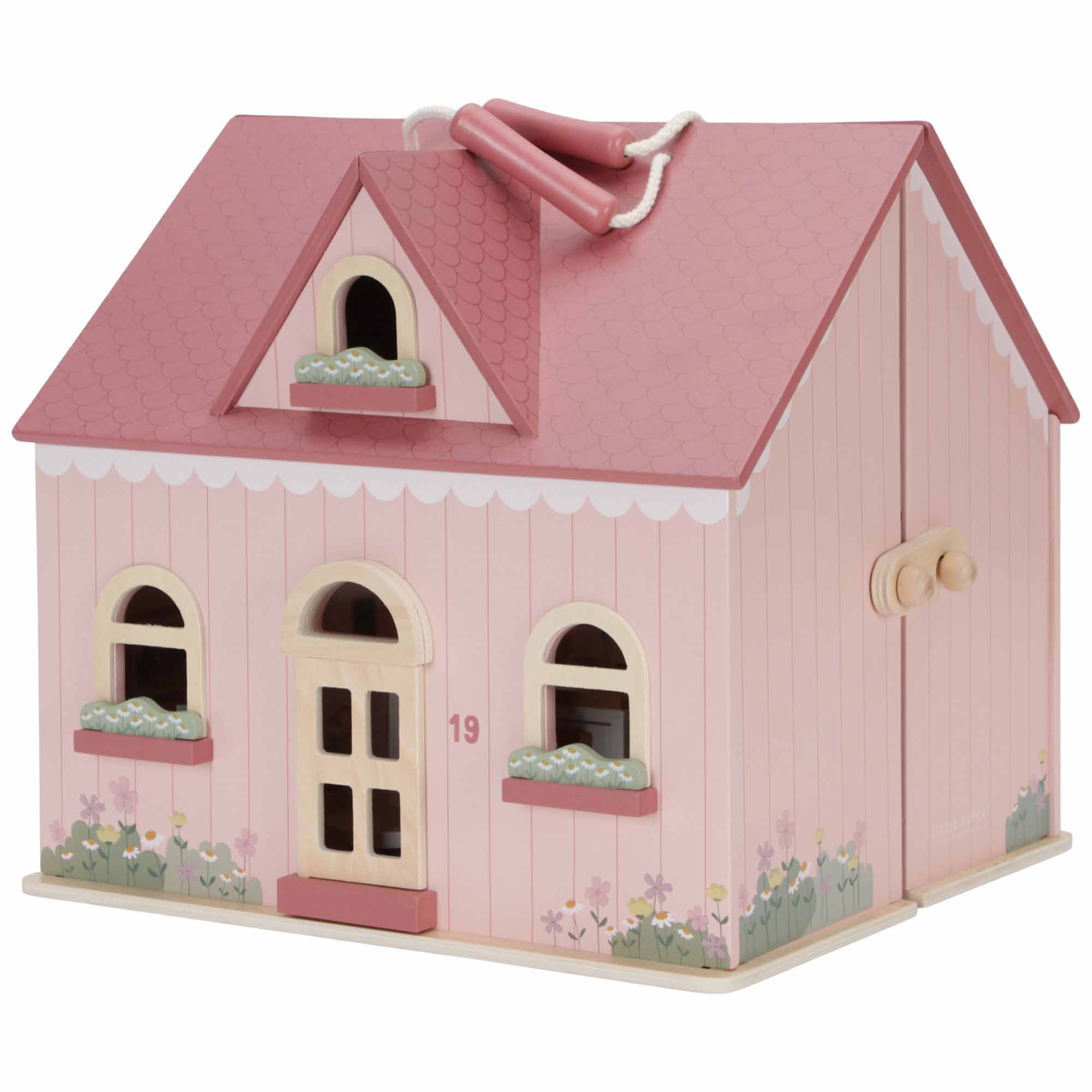 Little Dutch Draagbaar houten poppsenhuis FSC multi
