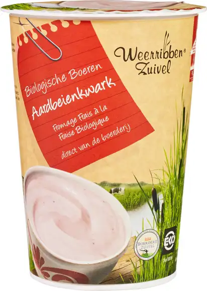 Aardbeienkwark