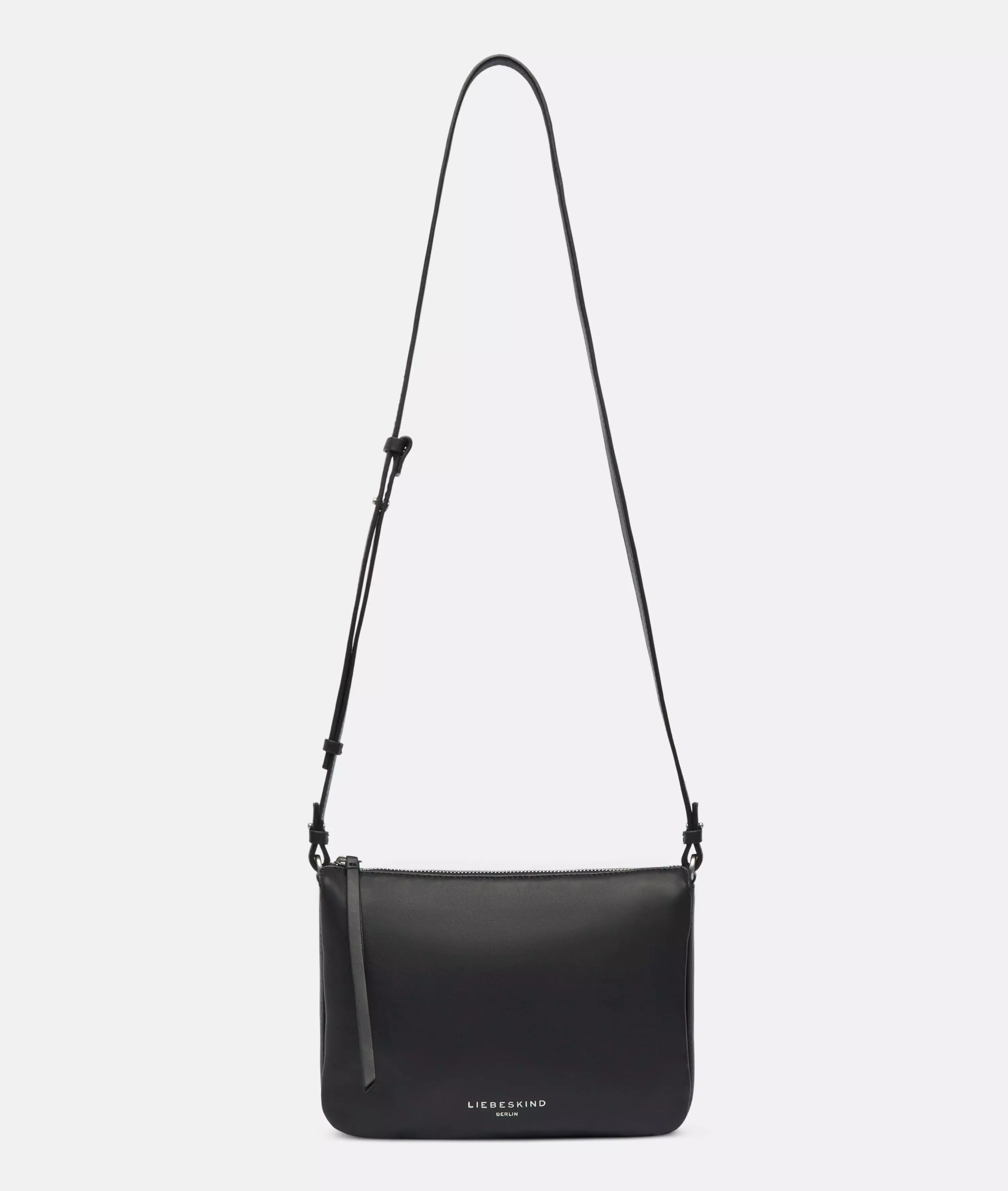Crossbody Spacious shoulder bag made from soft sheepskin