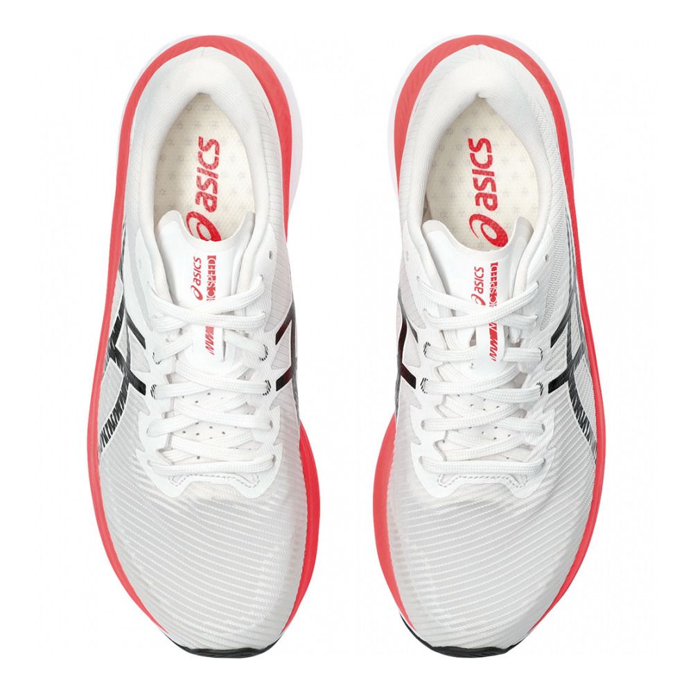 Asics MAGIC SPEED 3 - Chaussures running Femme white/black