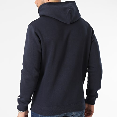 Sweat Capuche 218906 Bleu Marine